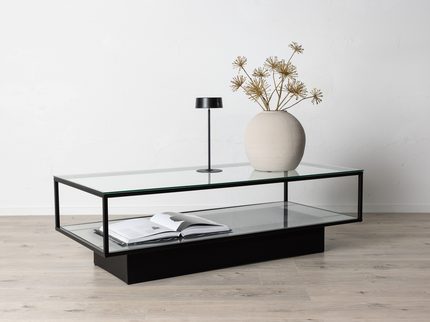 Furniture Fashion Maglehem Soffbord 37,5 x 130 x 60 Svart