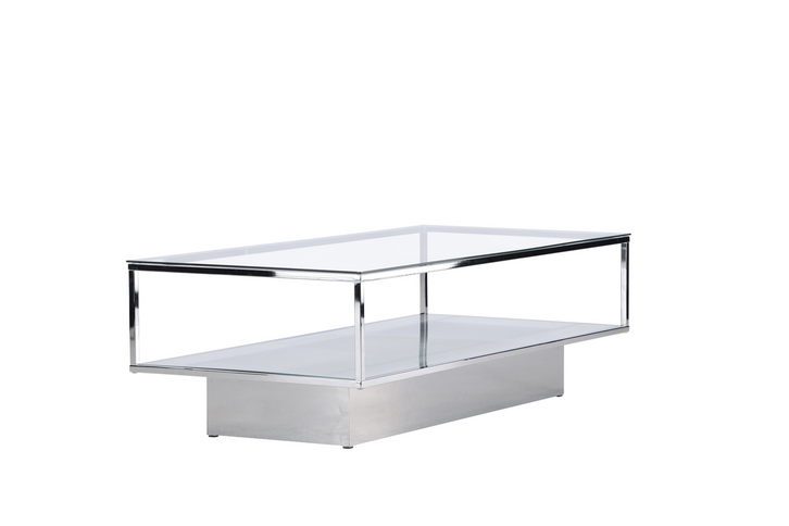 Furniture Fashion Maglehem Soffbord 60 x 130 Transparent