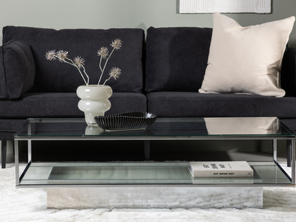 Furniture Fashion Maglehem Soffbord 60 x 130 Transparent