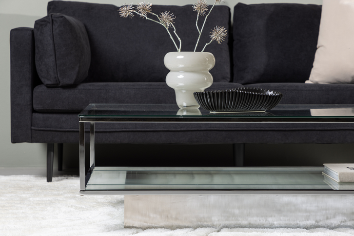Furniture Fashion Maglehem Soffbord 60 x 130 Transparent