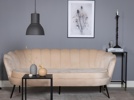 Venture Home Calais 3-Sits Soffa Beige