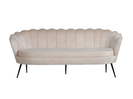 Venture Home Calais 3-Sits Soffa Beige