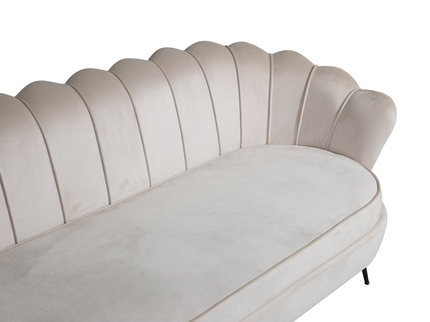 Venture Home Calais 3-Sits Soffa Beige