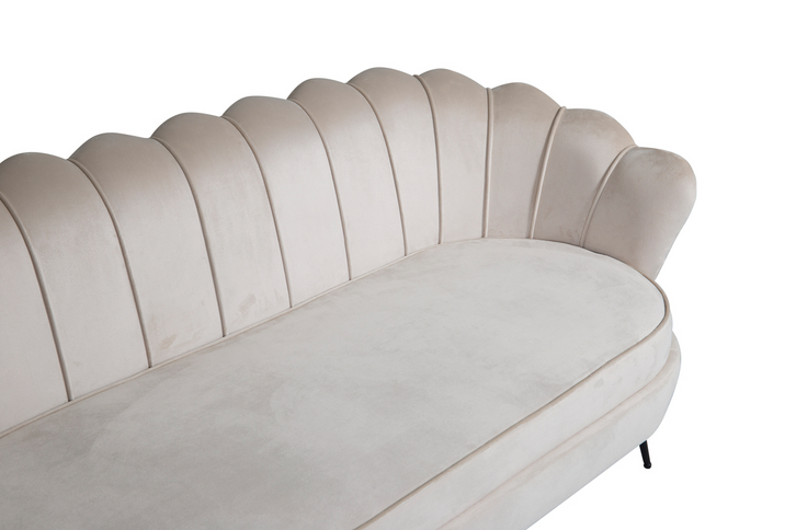 Venture Home Calais 3-Sits Soffa Beige