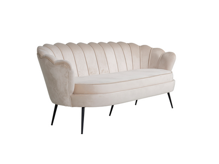 Venture Home Calais 3-Sits Soffa Beige