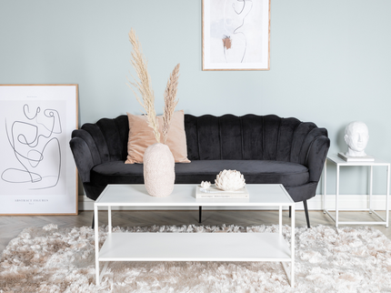 Venture Home Calais 3-Sits Soffa Svart