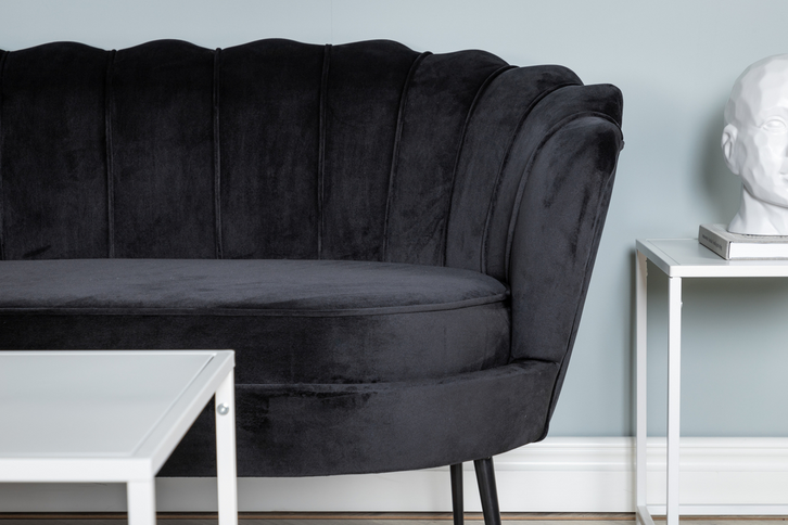 Venture Home Calais 3-Sits Soffa Svart