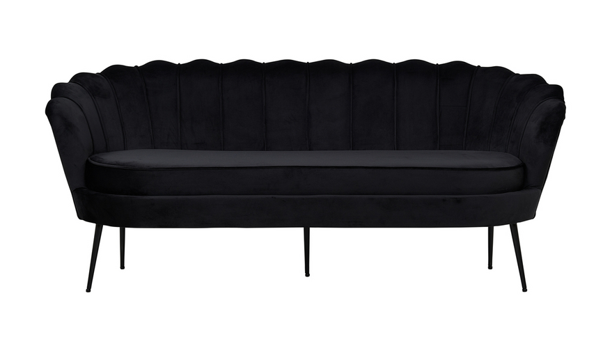 Venture Home Calais 3-Sits Soffa Svart