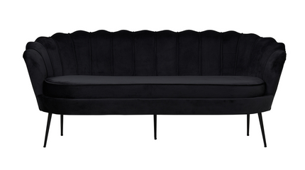 Venture Home Calais 3-Sits Soffa Svart
