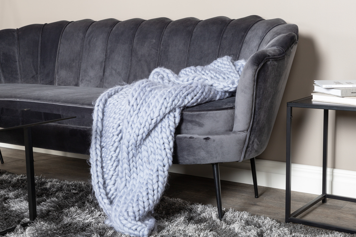Venture Home Calais 3-Sits Soffa Mörkgrå