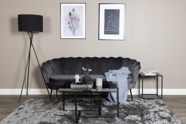 Venture Home Calais 3-Sits Soffa Mörkgrå