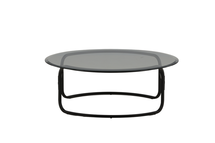 Furniture Fashion Lomma Soffbord Ø110 Svart