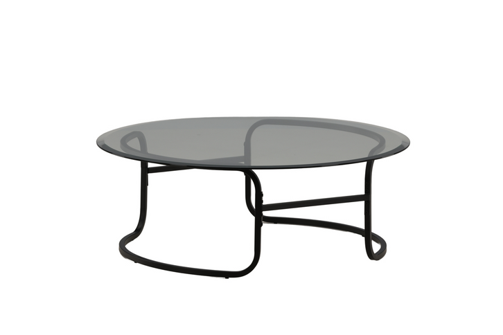 Furniture Fashion Lomma Soffbord Ø110 Svart