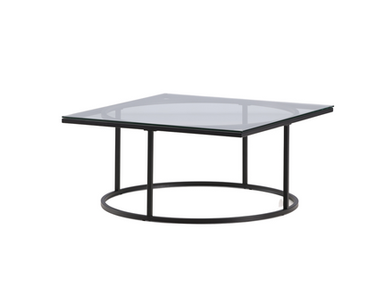 Furniture Fashion Skanör Soffbord 90 x 90 Svart