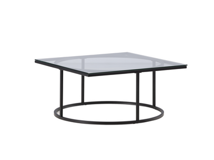 Furniture Fashion Skanör Soffbord 90 x 90 Svart
