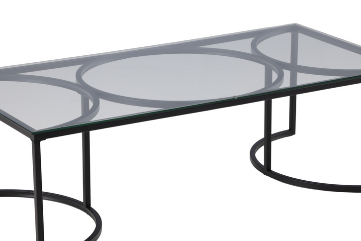 Furniture Fashion Skanör Soffbord 70 x 140 Svart