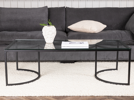 Furniture Fashion Skanör Soffbord 70 x 140 Svart