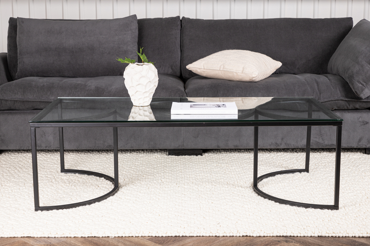 Furniture Fashion Skanör Soffbord 70 x 140 Svart
