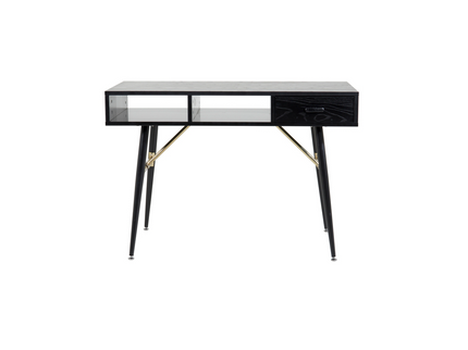 Venture Home Gold Skrivbord 60 x 110 Svart