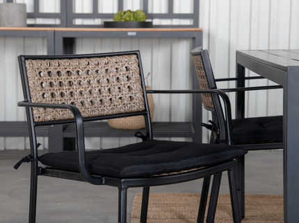 Venture Home Paola Matstolar 4-pack Natur