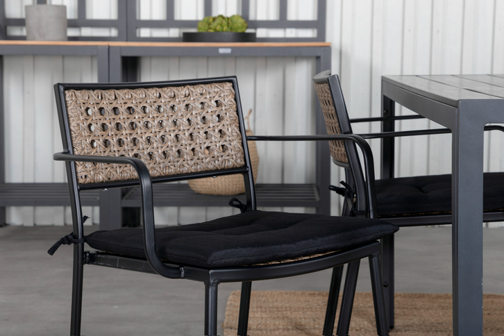 Venture Home Paola Matstolar 4-pack Natur