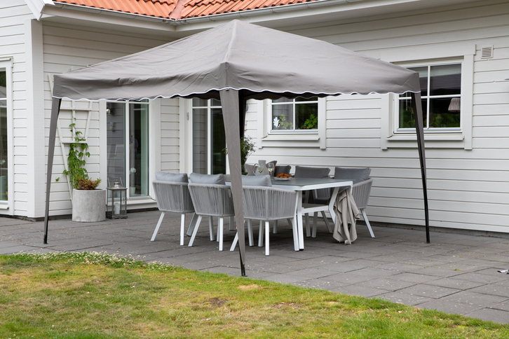 Venture Home Easy Up Paviljong 295 x 250 x 295 Brun/Grått