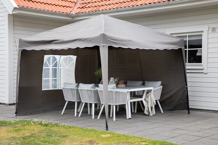 Venture Home Easy Up Paviljong 295 x 250 x 295 Brun/Grått