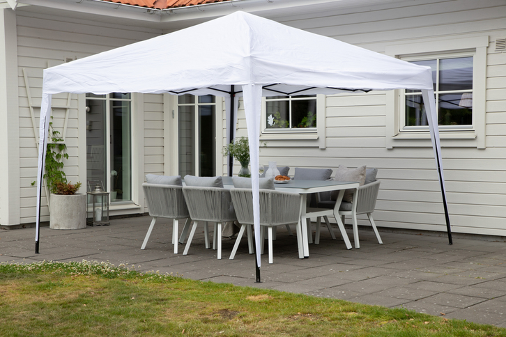 Venture Home Easy Up Paviljong 295 x 250 x 295 Vit