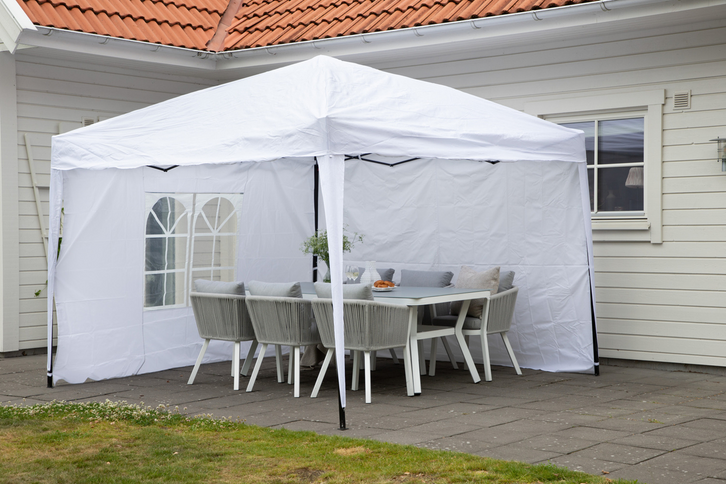 Venture Home Easy Up Paviljong 295 x 250 x 295 Vit