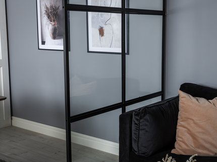 Venture Home Leif Industrivägg 120x210 Svart