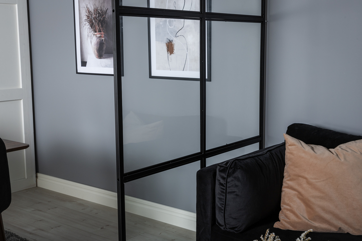 Venture Home Leif Industrivägg 120x210 Svart