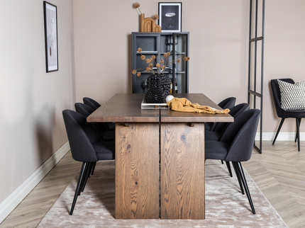 Venture Home Leif Industrivägg 90x210 Svart