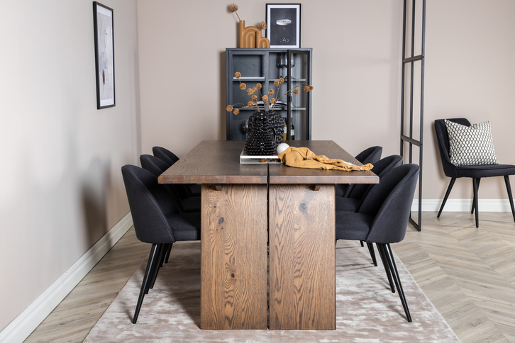 Venture Home Leif Industrivägg 90x210 Svart