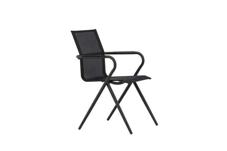 Venture Home Alina Matstolar 6-pack Svart Utomhus