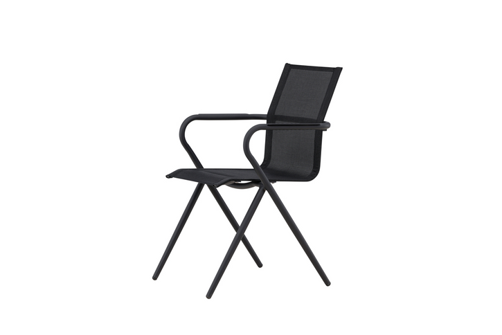 Venture Home Alina Matstolar 6-pack Svart Utomhus