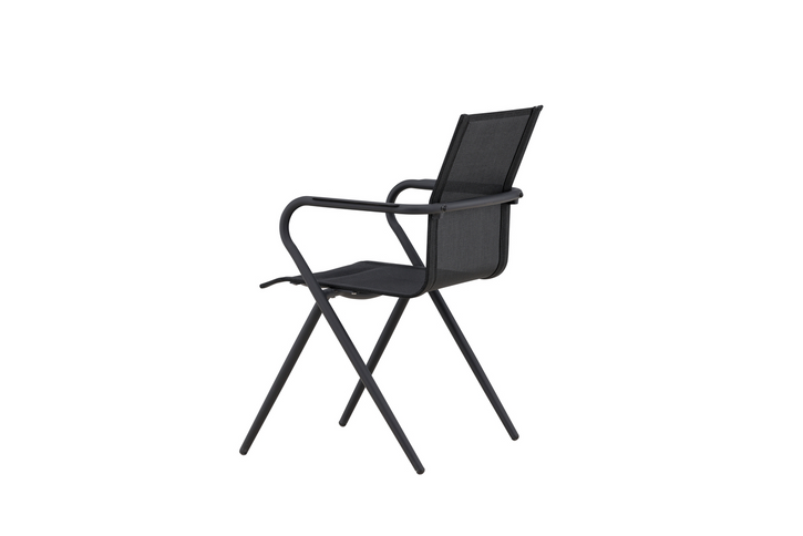 Venture Home Alina Matstolar 6-pack Svart Utomhus