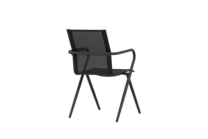 Venture Home Alina Matstolar 6-pack Svart Utomhus