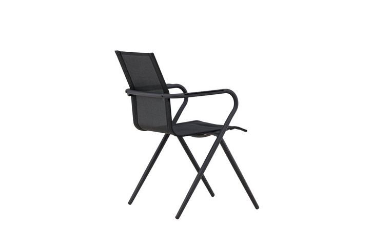 Venture Home Alina Matstolar 6-pack Svart Utomhus
