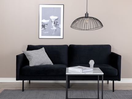 Venture Home Zoom 2-Sits Soffa Svart