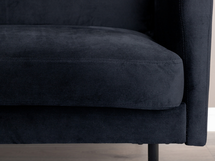 Venture Home Zoom 2-Sits Soffa Svart