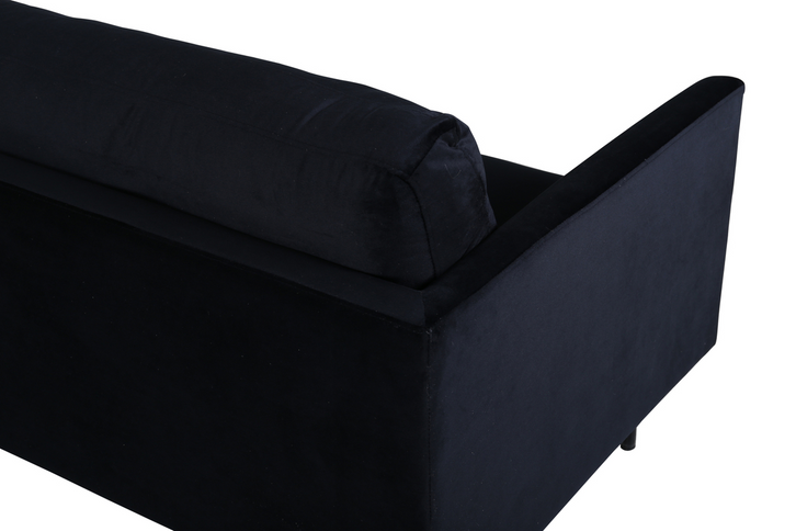 Venture Home Zoom 2-Sits Soffa Svart