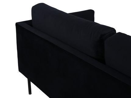 Venture Home Zoom 2-Sits Soffa Svart