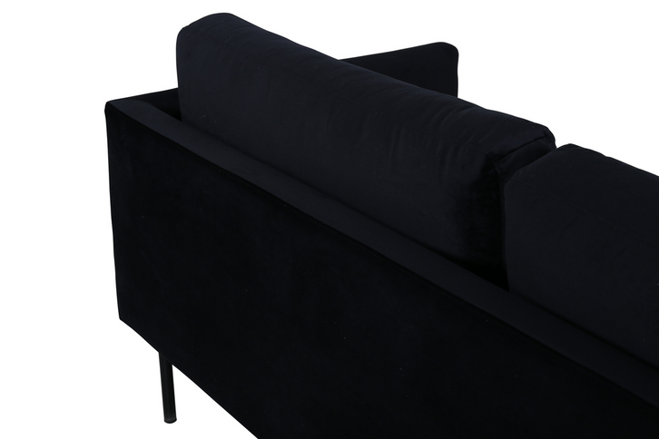 Venture Home Zoom 2-Sits Soffa Svart
