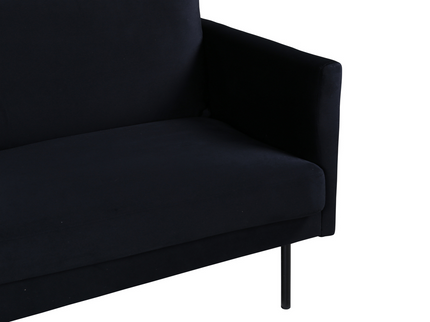 Venture Home Zoom 2-Sits Soffa Svart