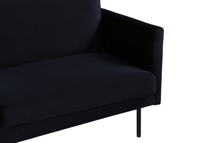 Venture Home Zoom 2-Sits Soffa Svart