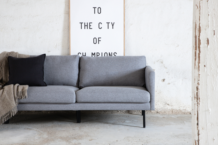 Venture Home Zoom 3-Sits Soffa Grå