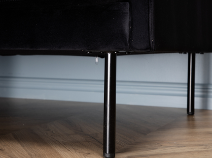 Venture Home Zoom 3-Sits Soffa Svart