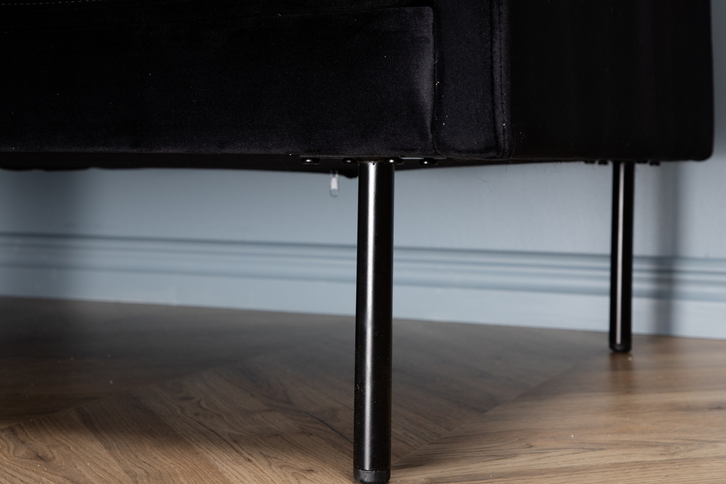 Venture Home Zoom 3-Sits Soffa Svart