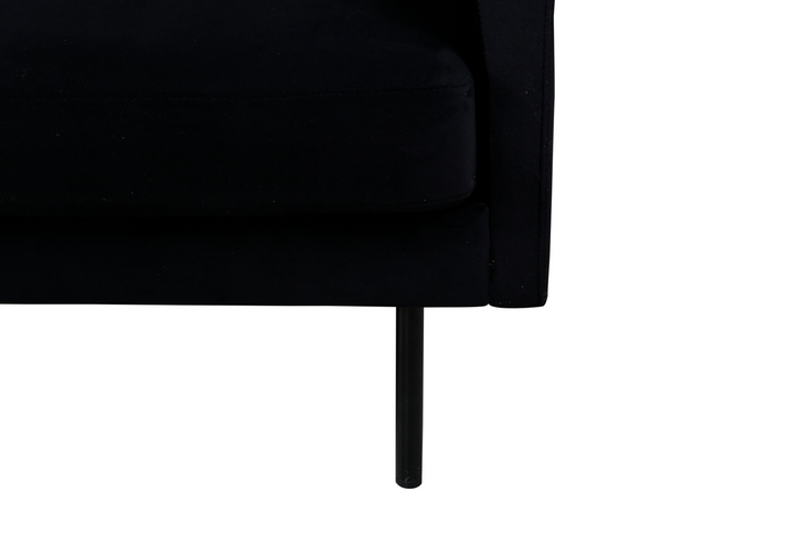 Venture Home Zoom 3-Sits Soffa Svart