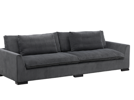 Venture Home Durham 3-Sits Soffa Mörkgrå